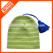Fashion knitted winter hats with strings